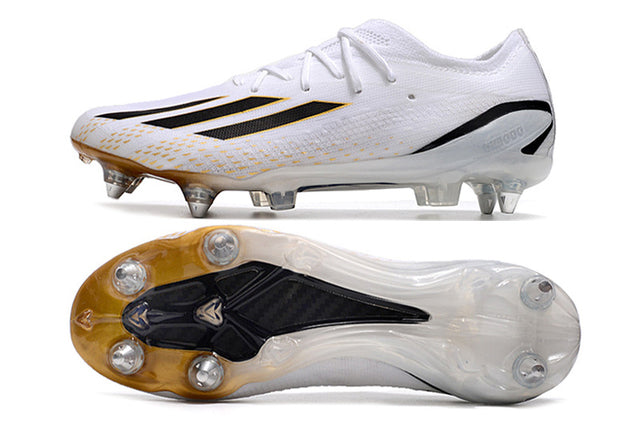 Chuteira Adidas X Speedportal.1 SG - Branco/Preto