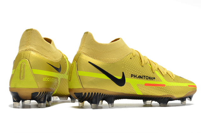 Chuteira Nike Campo Phantom GT 2 Elite FG - Dourado