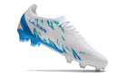 Chuteira Puma Ultra Ultimate Campo FG - Branco/Azul