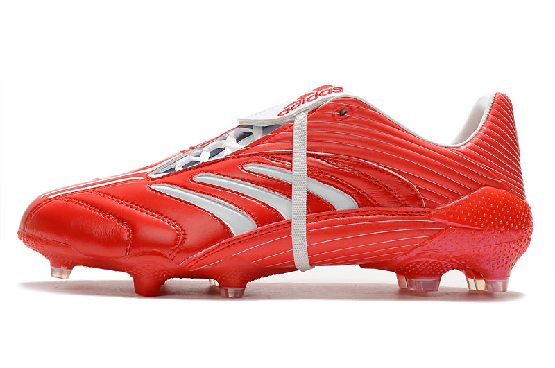 Chuteira Adidas Predator Absolute 20 FG - Vermelho/Branco
