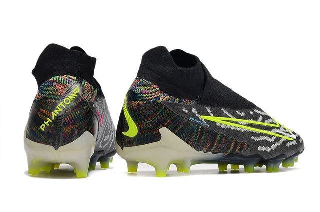 Chuteira Nike Campo Phantom GX Elite FG - Preto/Verde