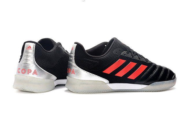 Chuteira Adidas Copa 20.1 Futsal - Preto/Branco/Vermelho