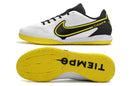 Chuteira Nike React Tiempo Legend 9 Pro Futsal IC - Branco/Preto/Amarelo