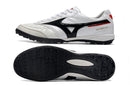 Chuteira Mizuno Morelia Neo Sala Society - Branco/Preto