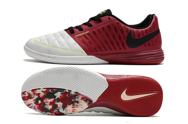 Chuteira Nike Lunar Gato Futsal - Branco/Roxo