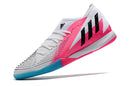 Chuteira Adidas Predator Edge.3 Futsal IC - Rosa/Branco