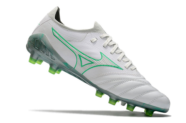 Chuteira Mizuno Morelia Neo 3 Campo FG - Branco/Verde