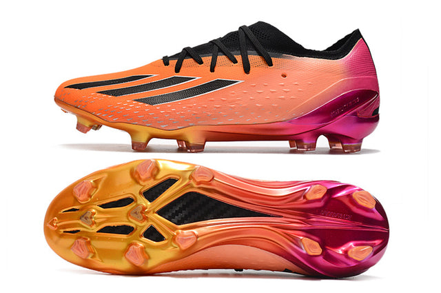 Chuteira Adidas X Speedportal.1 FG - Laranja/Rosa
