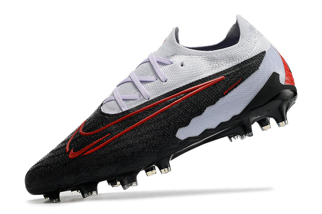 Chuteira Nike Campo Phantom GX Elite FG - Branco/Preto