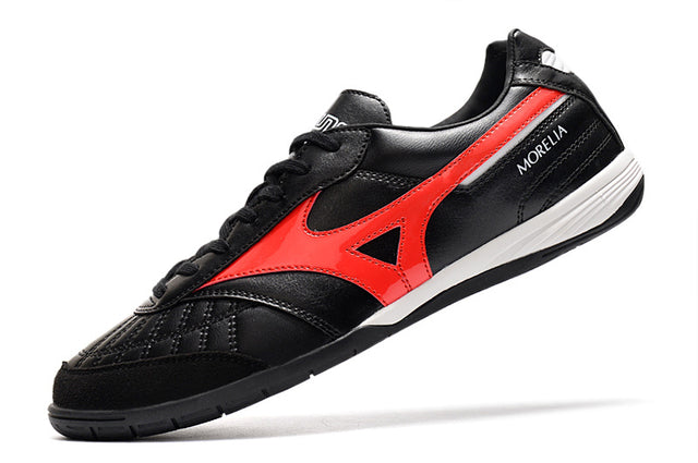 Chuteira Mizuno Morelia Sala Futsal - Preto/Vermelho