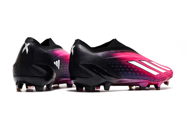 Chuteira Adidas X Speedportal+ FG - Rosa/Preto