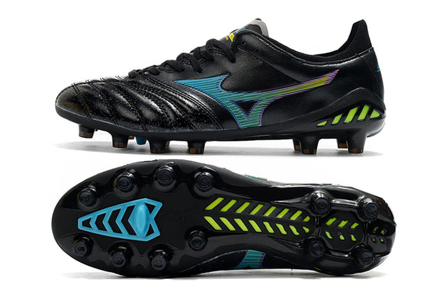 Chuteira Mizuno Morelia Neo 3 Campo FG - Preto/Azul