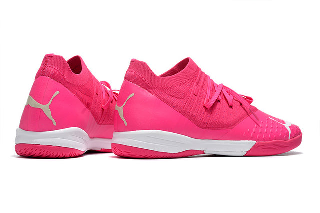 Chuteira Puma Future Z 1.3 Pro Cage Futsal - Rosa