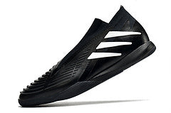 Chuteira Adidas Predator Edge+ Futsal IC - Preto/Branco