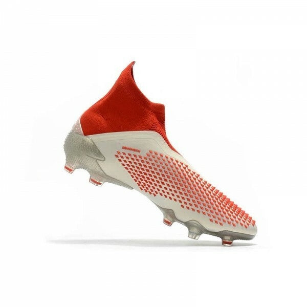 Chuteira Adidas Predator 20+ Campo FG - Vermelho/Branco