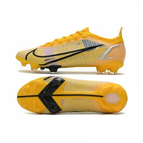 Chuteira Nike Mercurial Vapor 14 Elite Campo FG - Amarelo