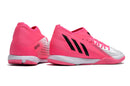 Chuteira Adidas Predator Edge.3 Futsal IC - Branco/Rosa