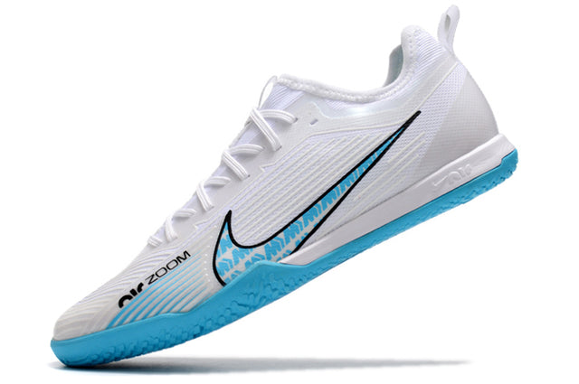Chuteira Nike Mercurial Vapor 15 Pro Futsal IC - Azul claro/Branco