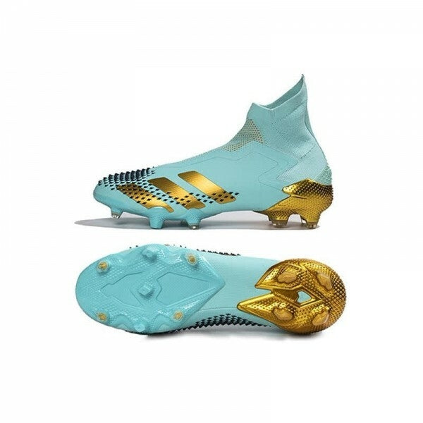 Chuteira Adidas Predator 20+ Campo FG - Verde Agua