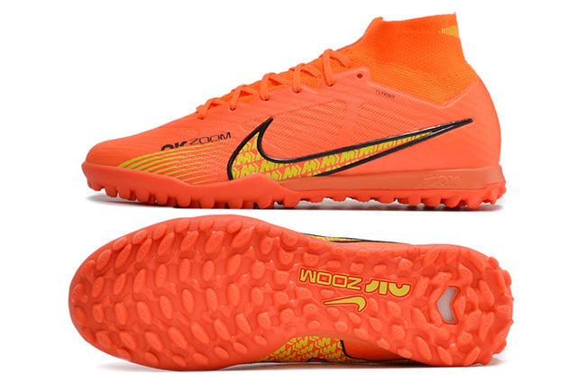 Chuteira Nike Mercurial Superfly 9 Elite Society - Laranja