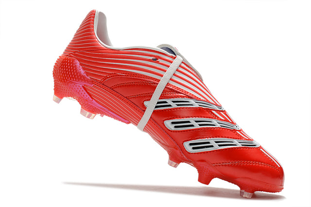 Chuteira Adidas Predator Absolute 20 FG - Vermelho/Branco