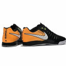 Chuteira Nike Tiempo Legend 7 Academy Futsal - Preto/Laranja/Branco