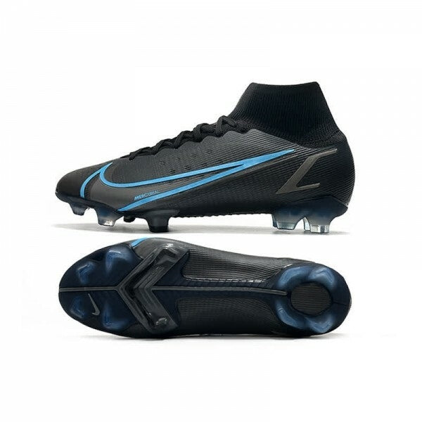 Chuteira Nike Mercurial Superfly 8 Elite Campo FG "Black Pack"