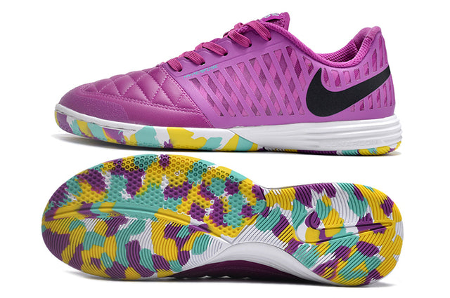 Chuteira Nike Lunar Gato Futsal - Rosa