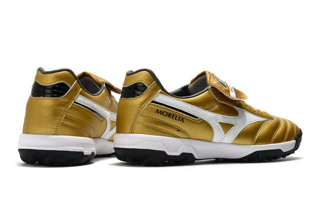 Chuteira Mizuno Morelia Neo 2 Society - Dourado