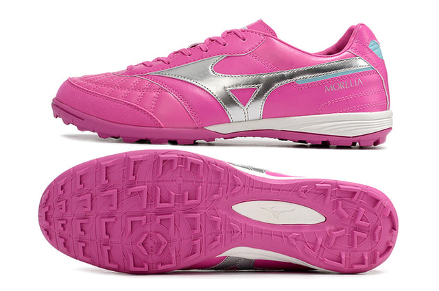 Chuteira Mizuno Morelia Neo Sala Society - Rosa
