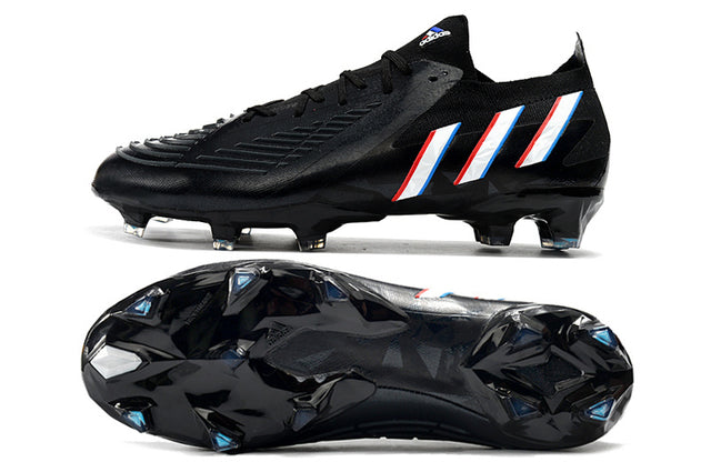 Chuteira Adidas Predator Edge.1 Low Campo FG "Edge Of Darkness"