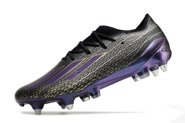 Chuteira Adidas X Speedportal.1 SG - Preto/Roxo