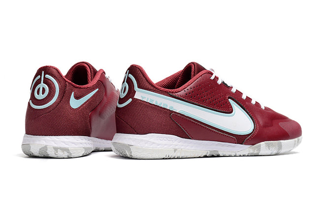 Chuteira Nike React Tiempo Legend 9 Pro Futsal IC - Roxo/Branco