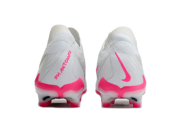 Chuteira Nike Campo Phantom GX Elite FG - Branco/Rosa