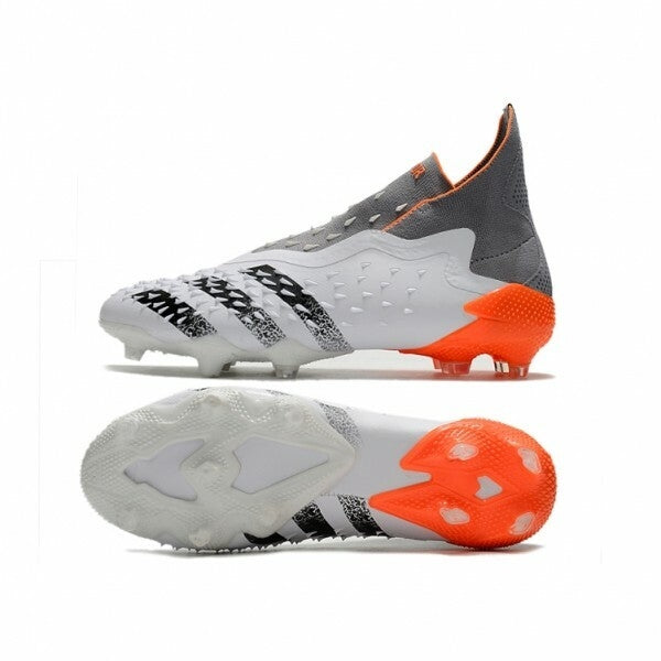 Chuteira Adidas Predator Freak+ Campo FG "White Spark"