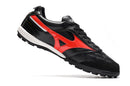 Chuteira Mizuno Morelia Neo Sala Society - Preto/Vermelho