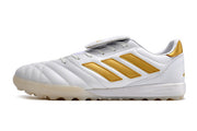 Chuteira Adidas Copa Gloro Society - Branco/Dourado