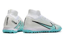Chuteira Nike Mercurial Superfly 9 Elite Society - Branco/Azul