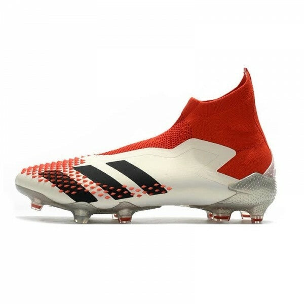 Chuteira Adidas Predator 20+ Campo FG - Vermelho/Branco